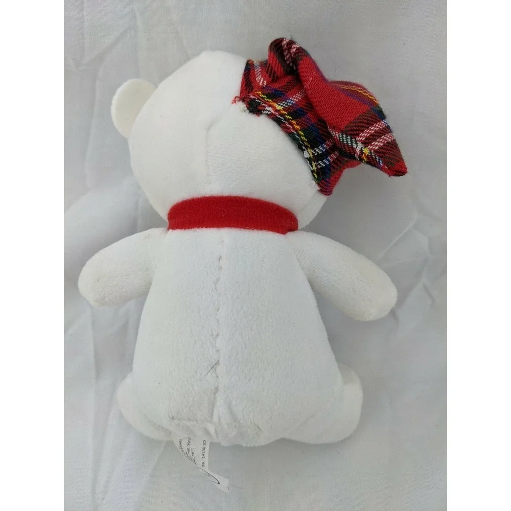 Bass Pro Shops Winter Wonderland White Bear Plush‎ 7 Inch Stuffed Animal Toy